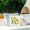 Country Fruits & Insects Design by Nan Outdoor Printed Pillow